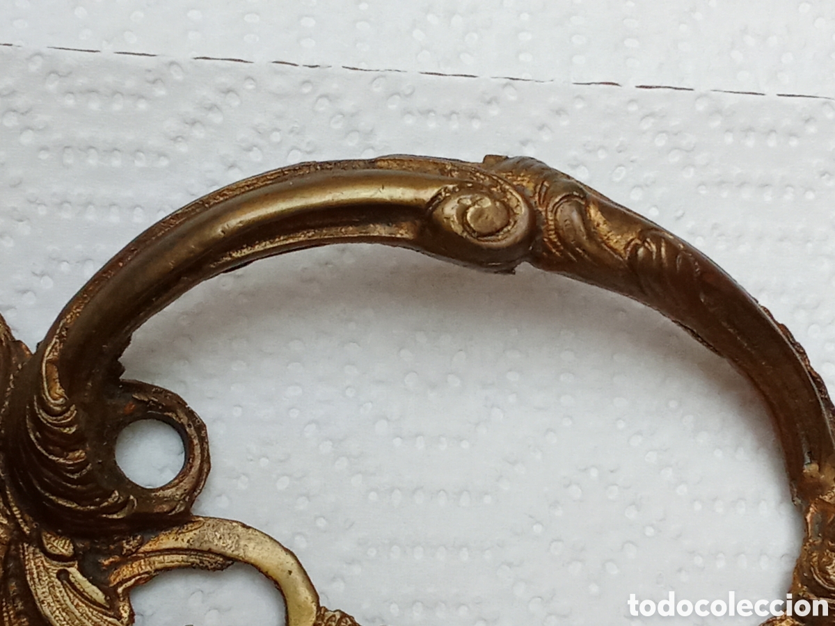 Antig&uuml;edades: Tiradores bronze estilo frances - Foto 6
