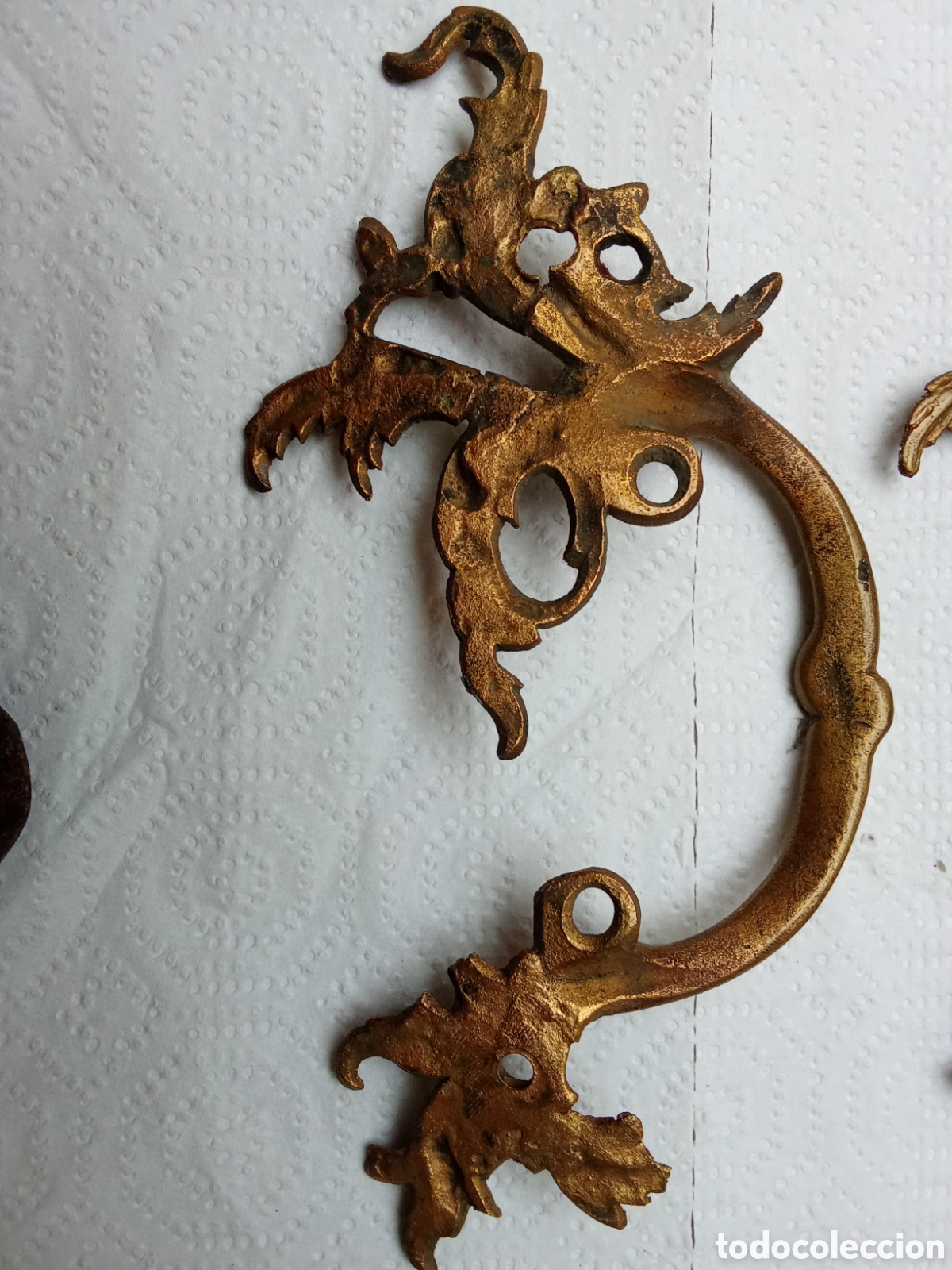 Antig&uuml;edades: Tiradores bronze estilo frances - Foto 8
