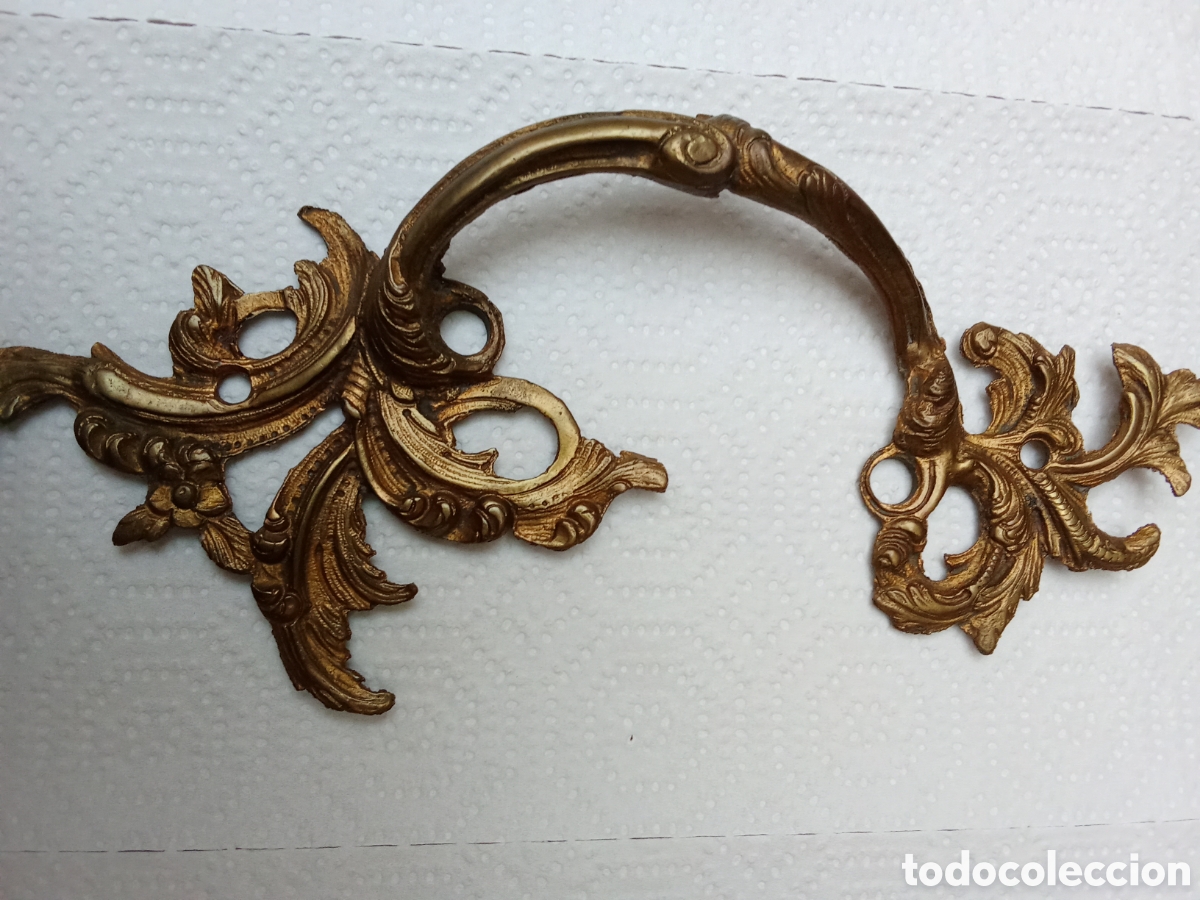 Antig&uuml;edades: Tiradores bronze estilo frances - Foto 10