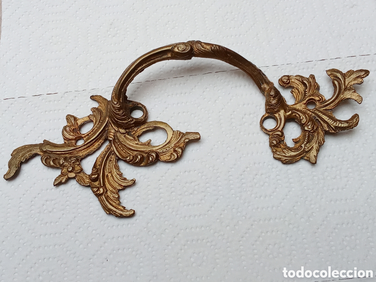 Antig&uuml;edades: Tiradores bronze estilo frances - Foto 1