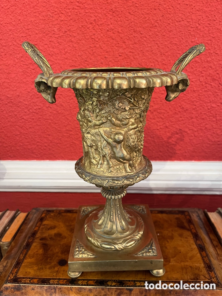 Antig&uuml;edades: COPA FRANCESA DE BRONCE (S. XIX) - Foto 2
