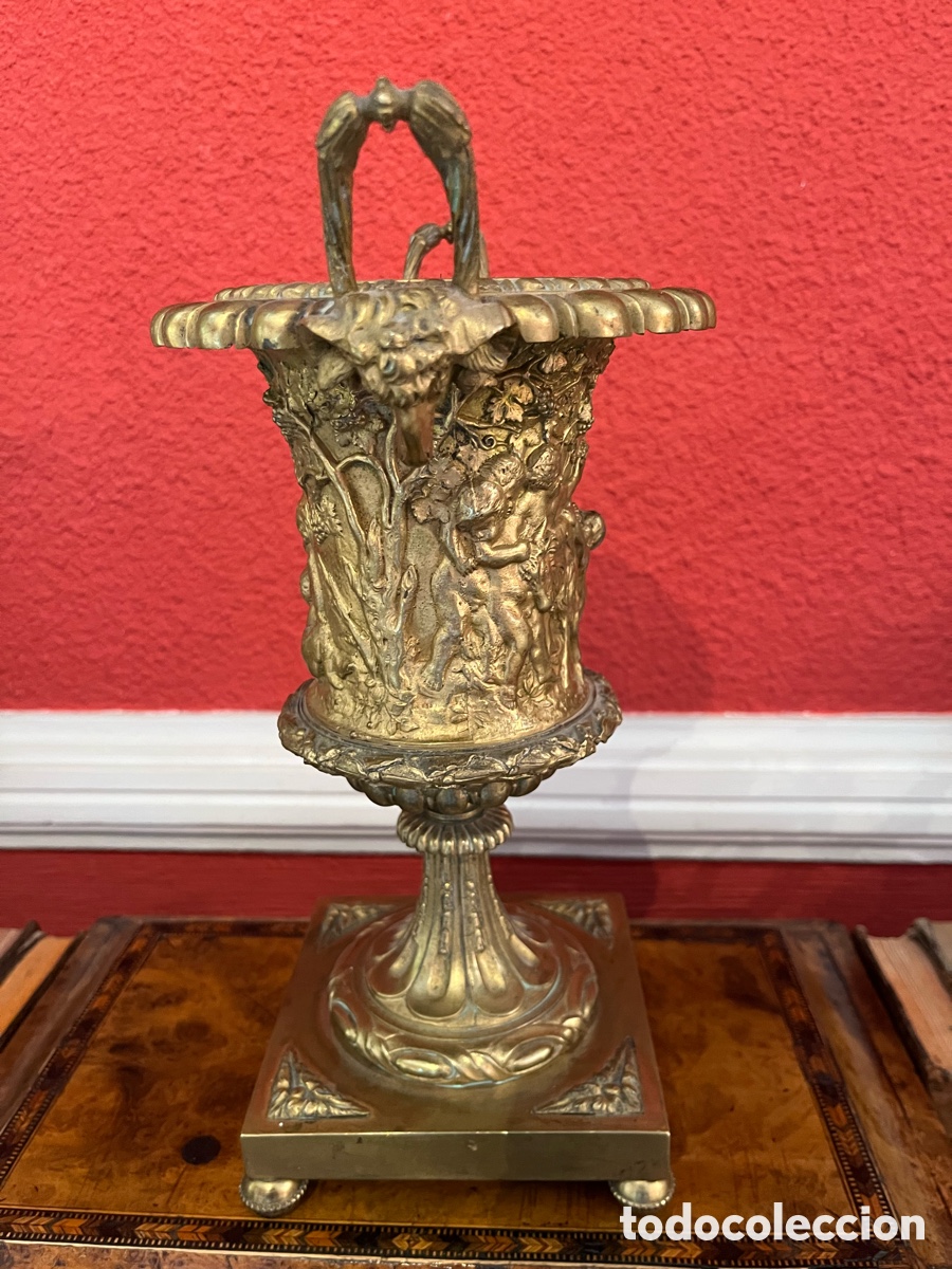 Antig&uuml;edades: COPA FRANCESA DE BRONCE (S. XIX) - Foto 3