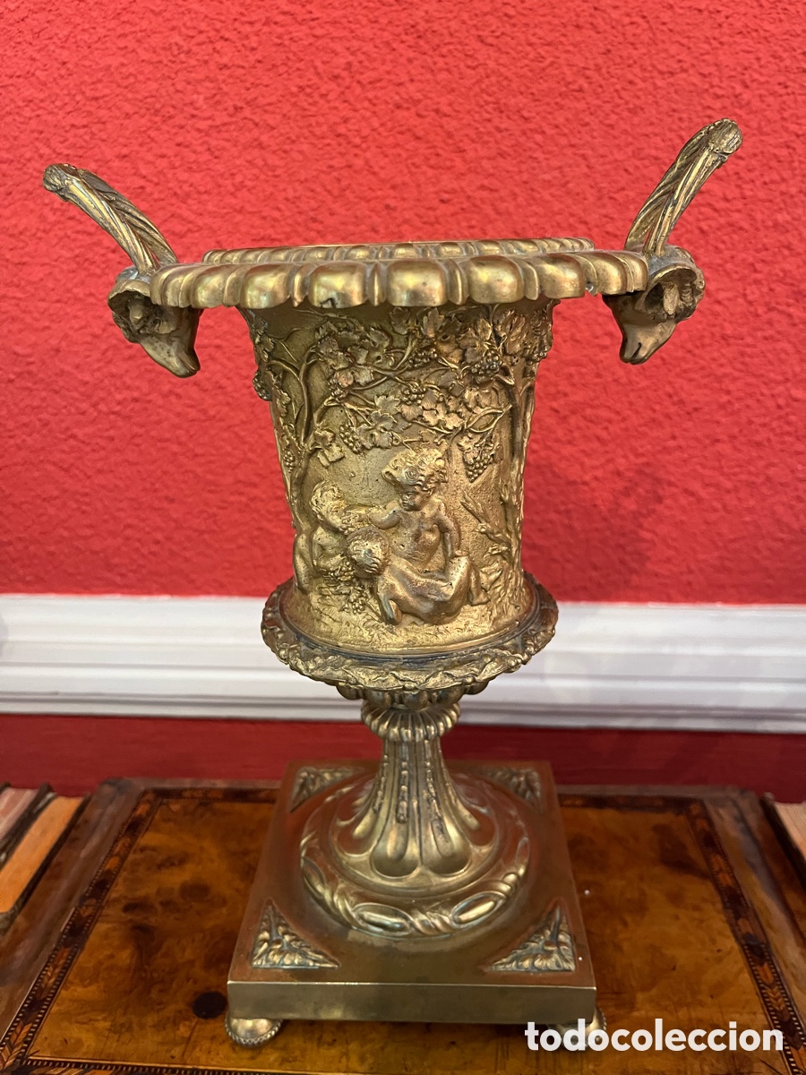 Antig&uuml;edades: COPA FRANCESA DE BRONCE (S. XIX) - Foto 1