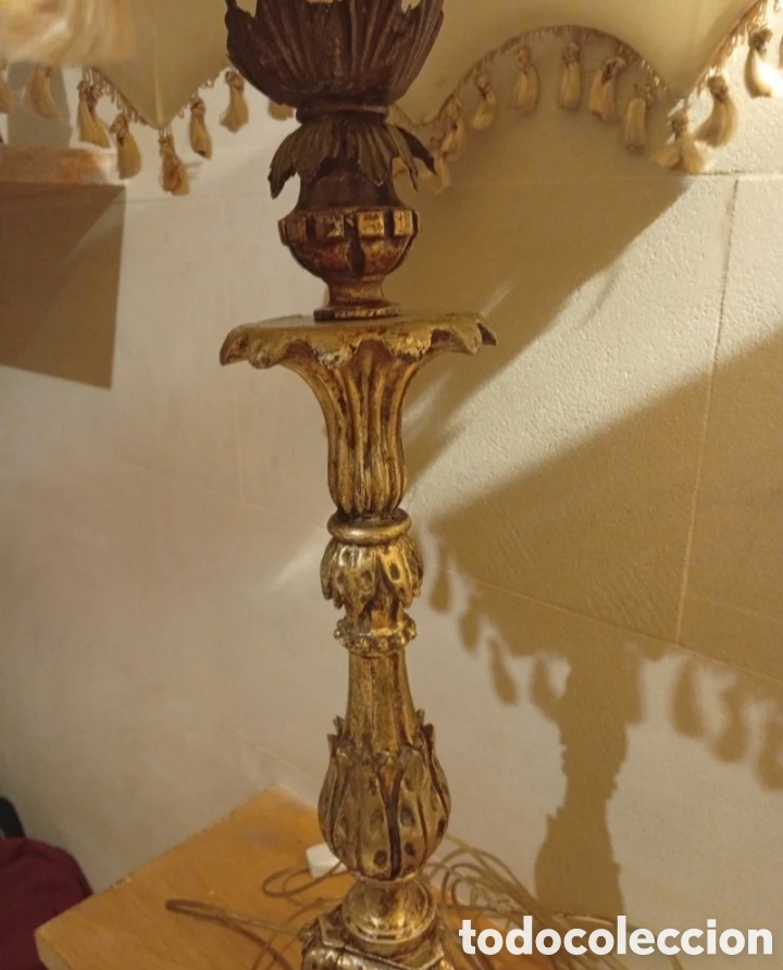 Antig&uuml;edades: Pareja de torcheros siglo XVIII - Foto 4