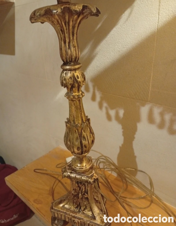 Antig&uuml;edades: Pareja de torcheros siglo XVIII - Foto 5