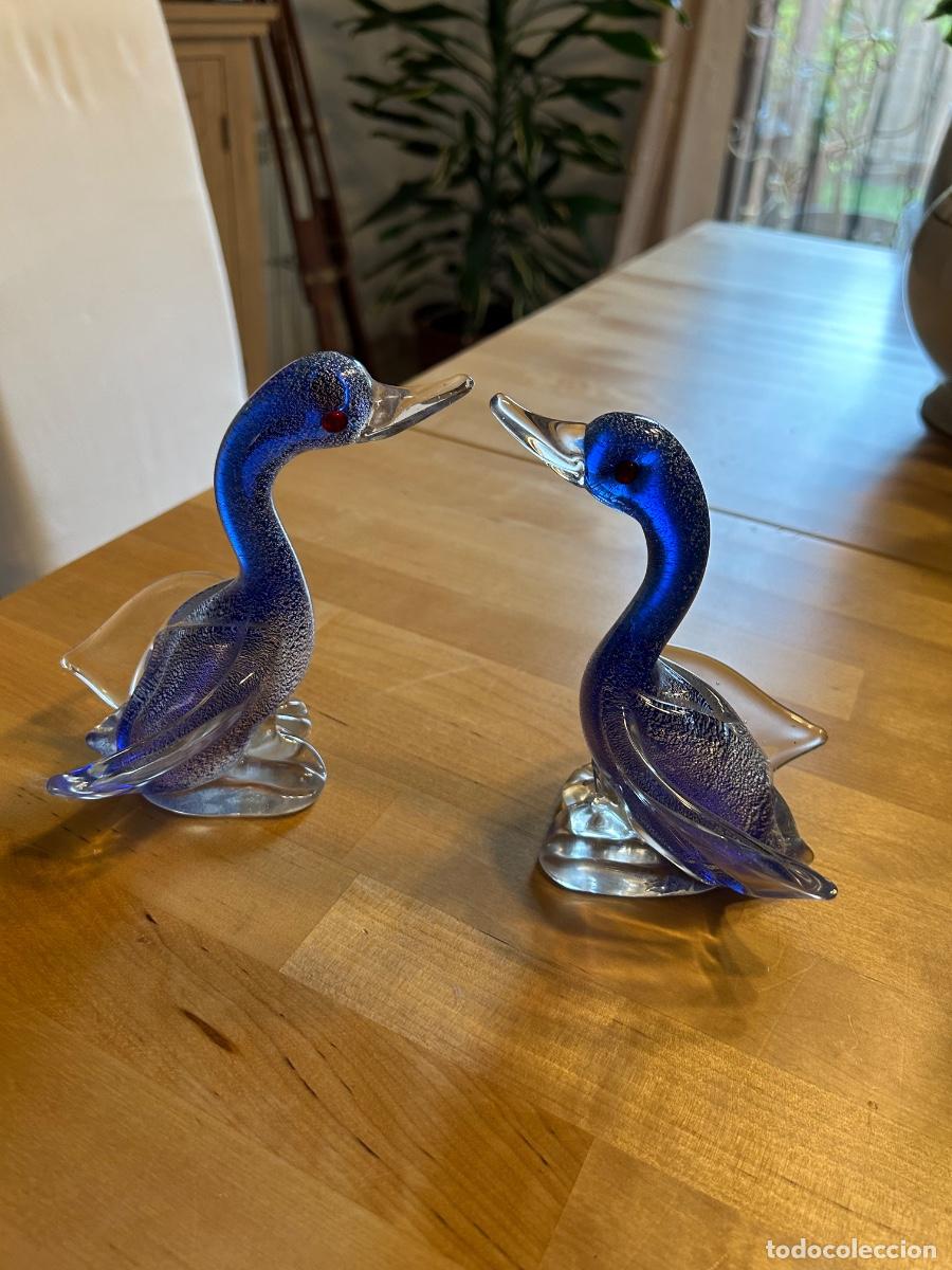 Antig&uuml;edades: Patos de cristal Lladr&oacute; - Foto 1