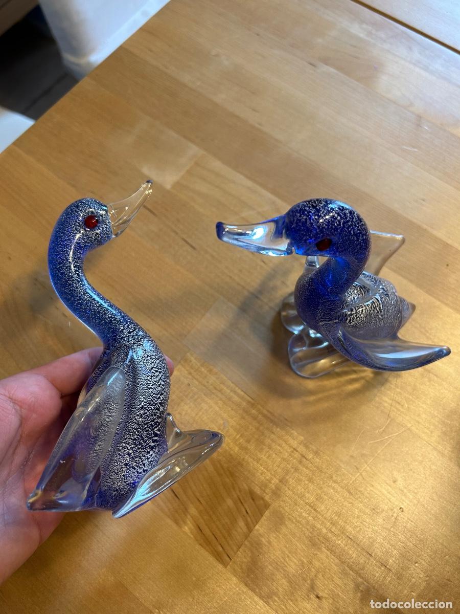Antig&uuml;edades: Patos de cristal Lladr&oacute; - Foto 2
