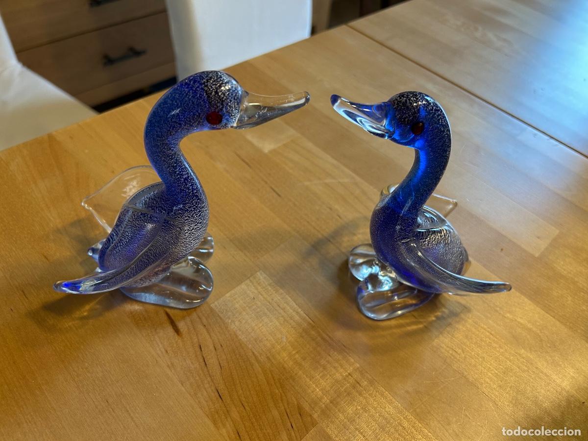 Antig&uuml;edades: Patos de cristal Lladr&oacute; - Foto 3