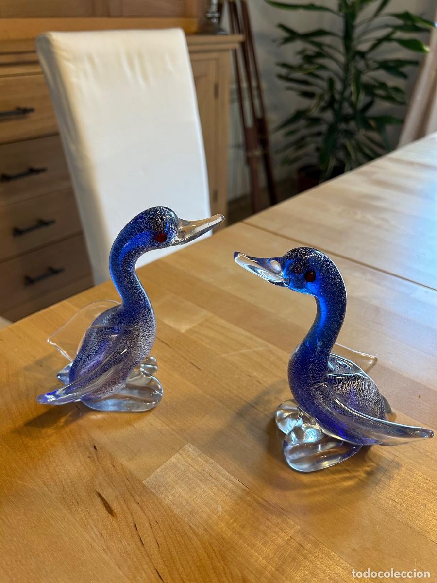 Antig&uuml;edades: Patos de cristal Lladr&oacute; - Foto 4