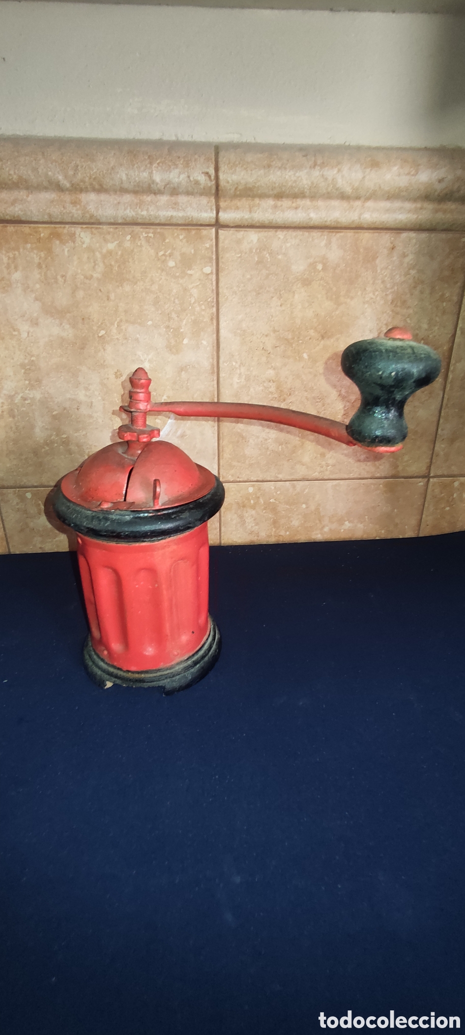 Antig&uuml;edades: Antiguo molinillo de cafe - Foto 7