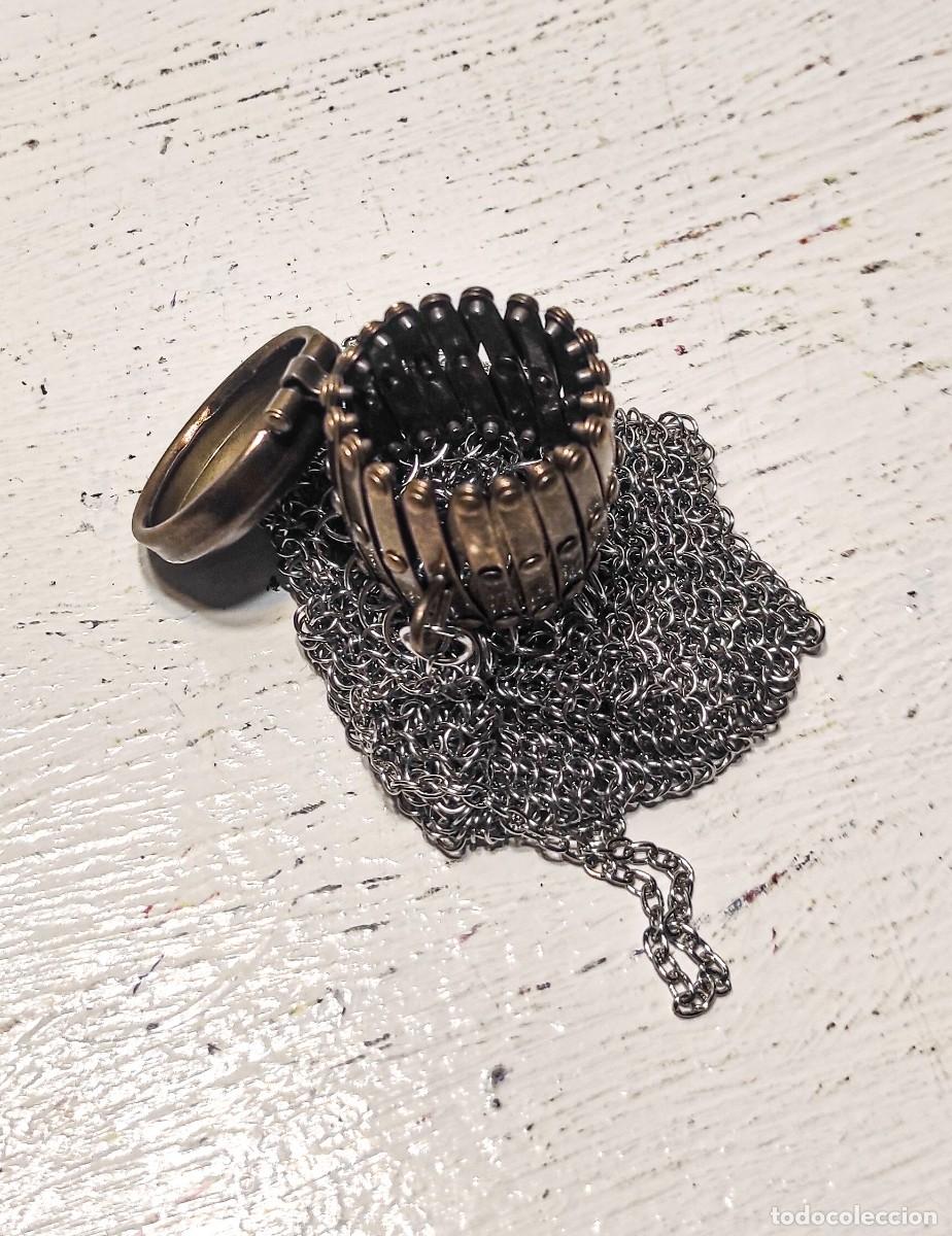 Antig&uuml;edades: Monedero Malla con boca de fuelle - Foto 7