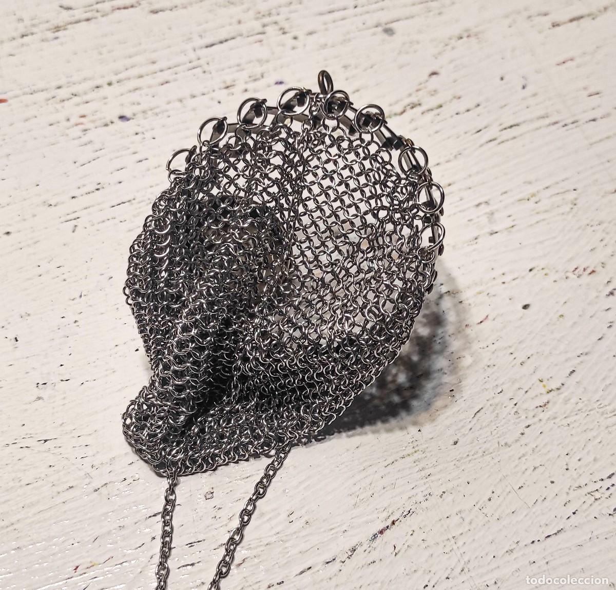 Antig&uuml;edades: Monedero Malla con boca de fuelle - Foto 10