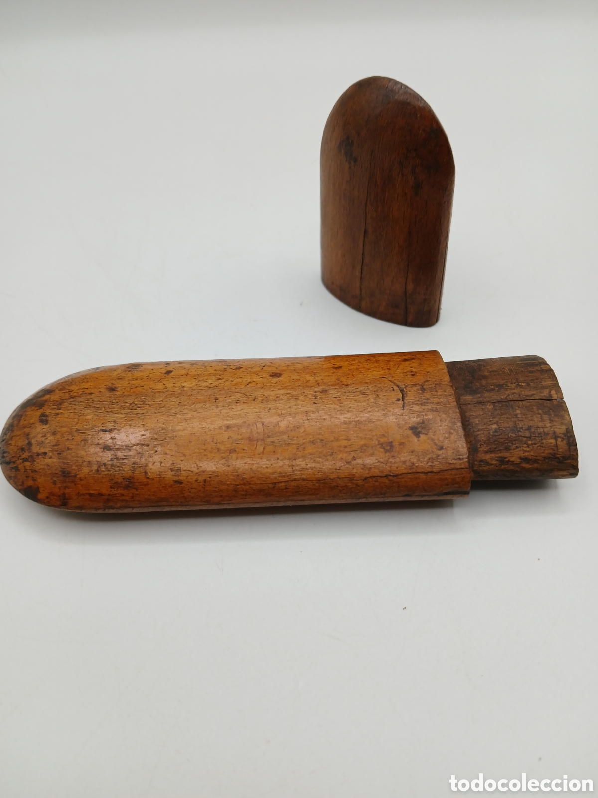 Antig&uuml;edades: Antigua caja estuche de madera - Foto 2