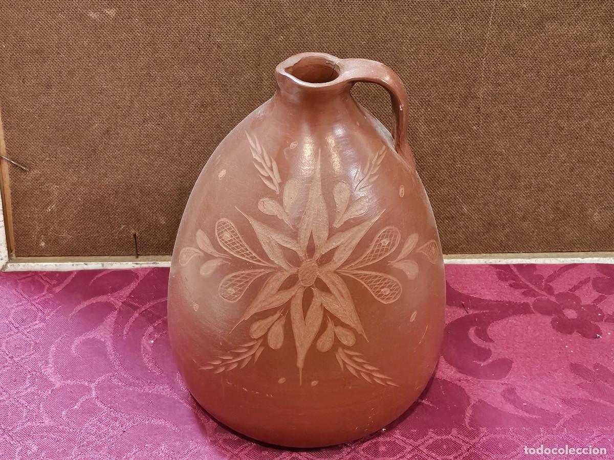 Antig&uuml;edades: jarra de ceramica en barro - Foto 1