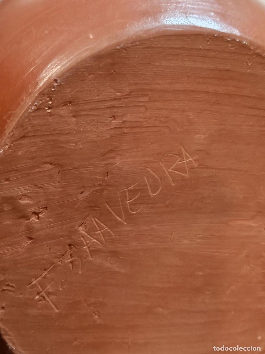 Antig&uuml;edades: jarra de ceramica en barro - Foto 3