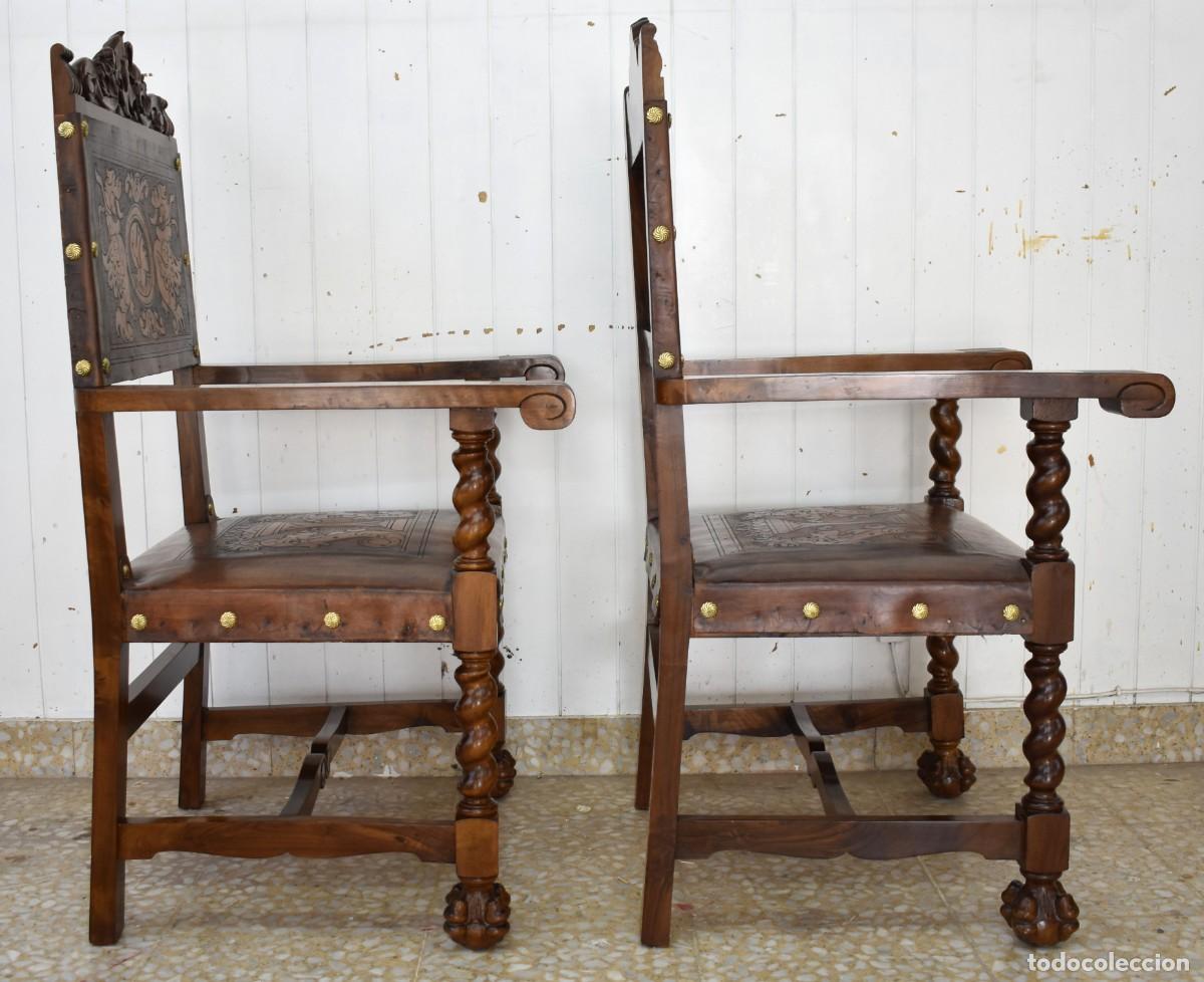 Antig&uuml;edades: EXCEPCIONAL PAREJA DE FRAILEROS - Foto 2