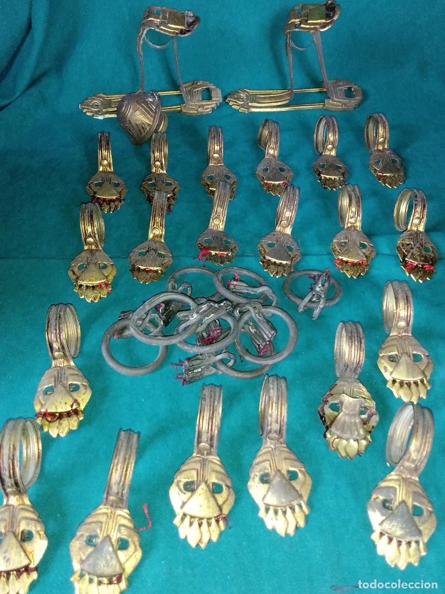 Antig&uuml;edades: Antiguos HERRAJES para CORTINAS. - Foto 1