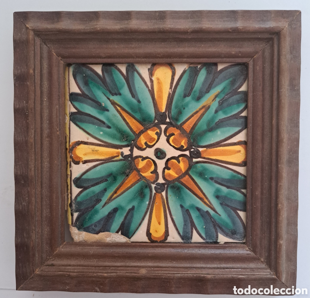 Antig&uuml;edades: AZULEJO BARROCO. VALENCIA. - Foto 1