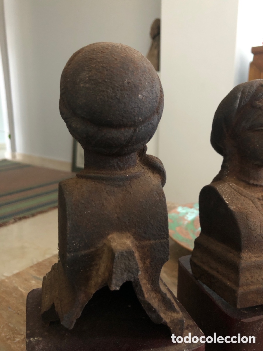 Antig&uuml;edades: Bustos otomanos de hierro forjado - Foto 6