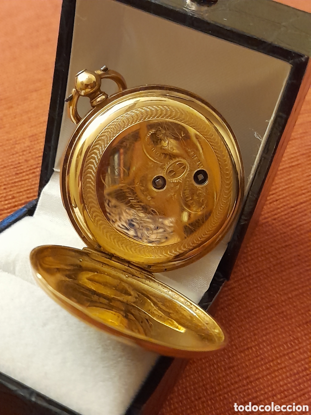 Antig&uuml;edades: Reloj de bolsillo de oro - Foto 2