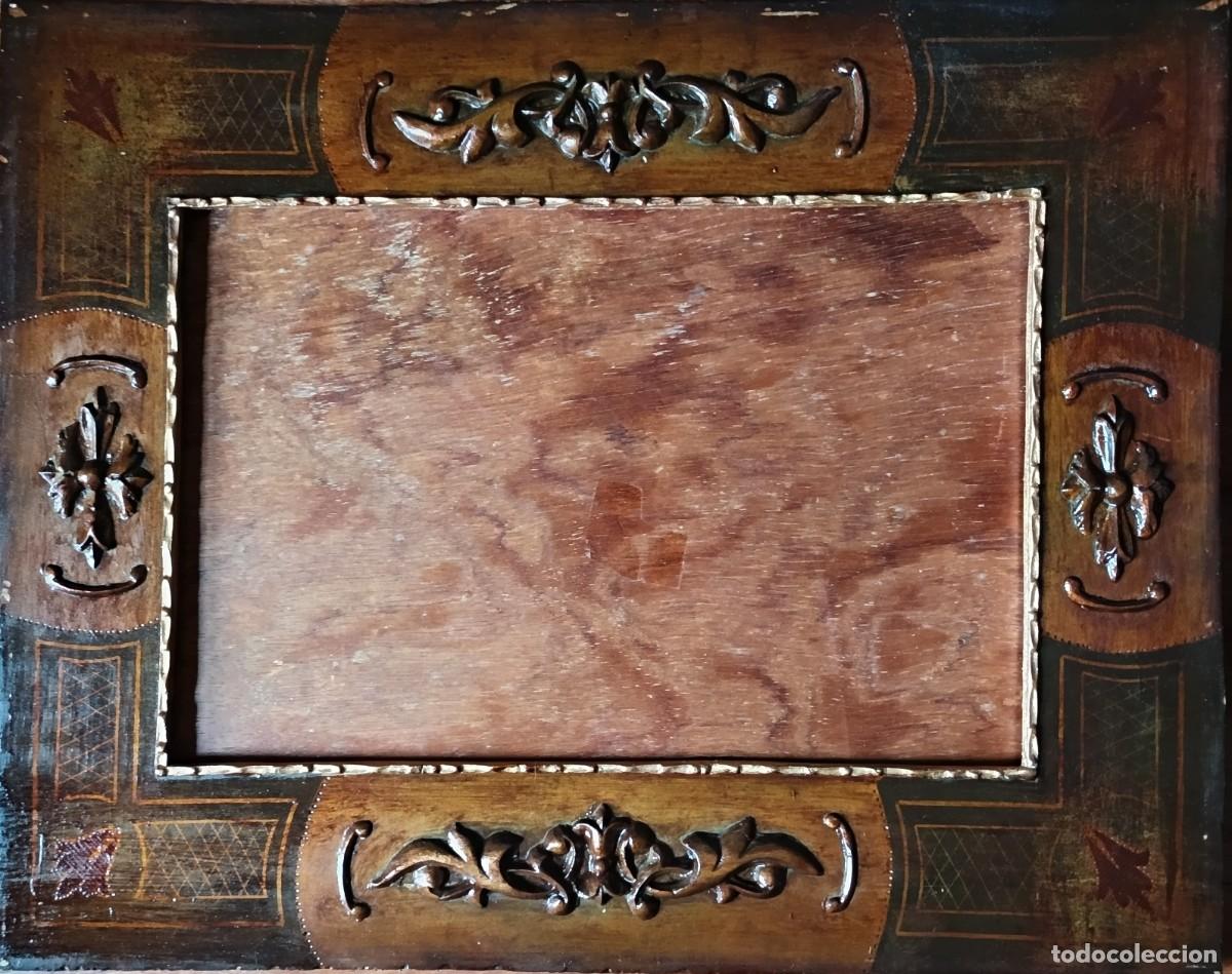 Antig&uuml;edades: Parpast&uacute; de madera Siglo 19 - Foto 1