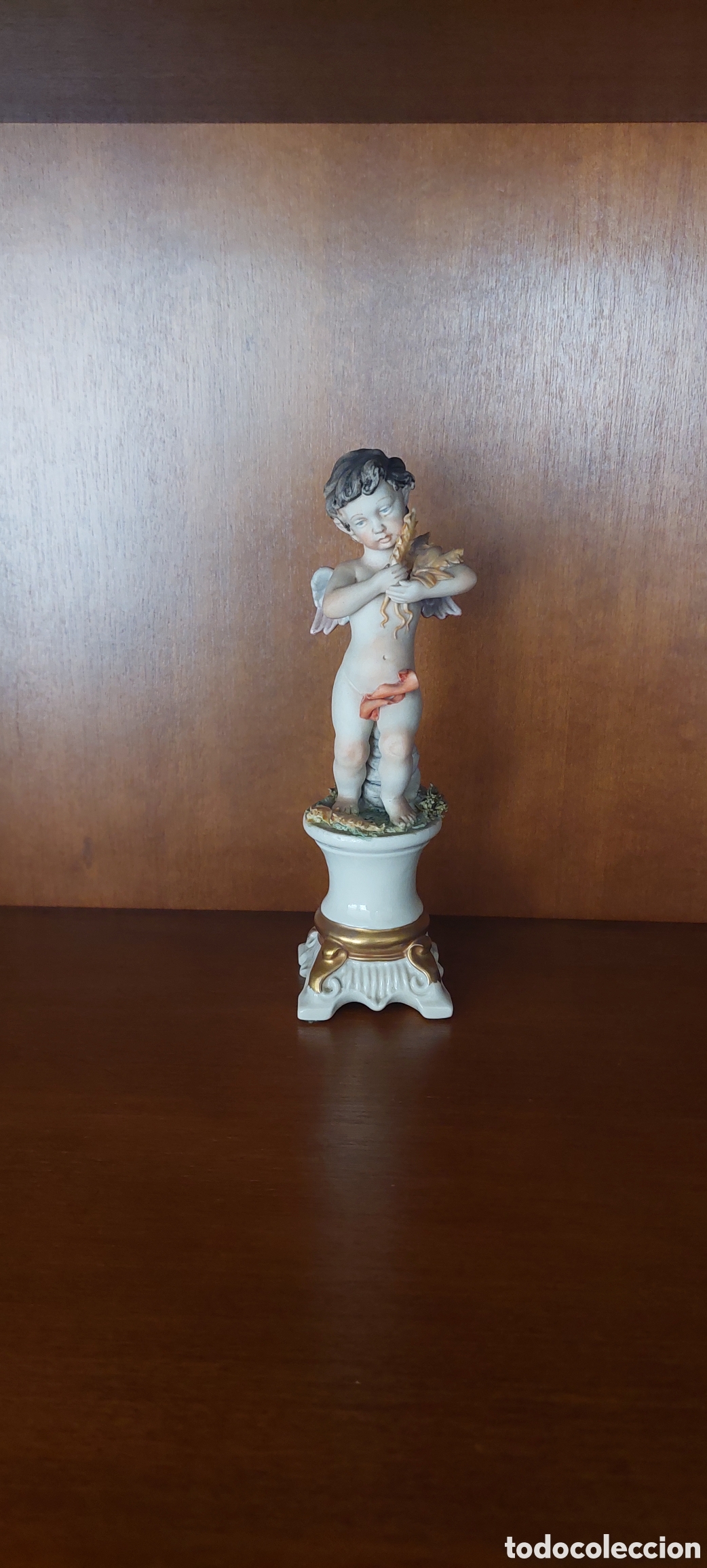 Antig&uuml;edades: Lote 4 &aacute;ngeles Capodimonte - Foto 3