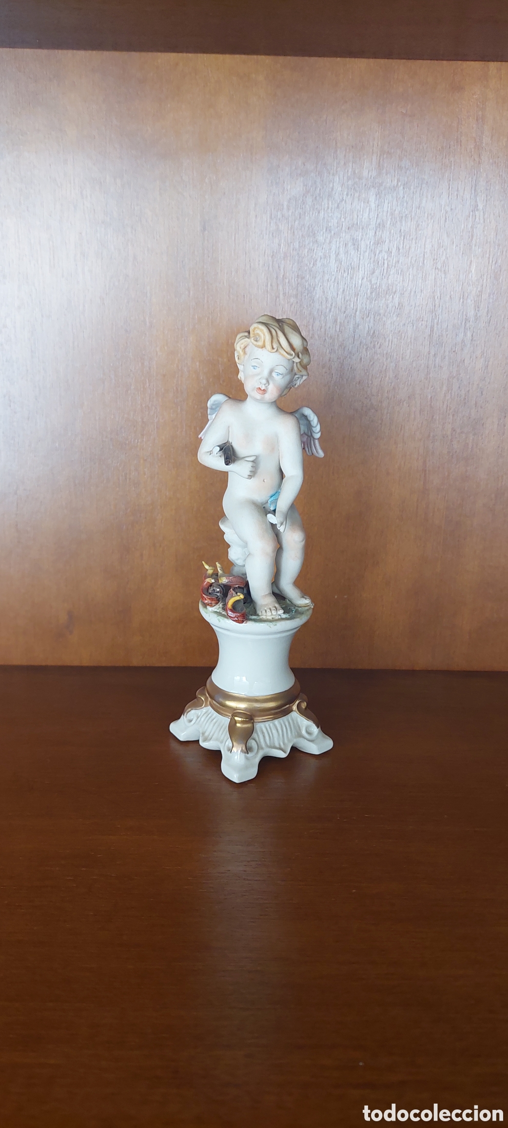 Antig&uuml;edades: Lote 4 &aacute;ngeles Capodimonte - Foto 4