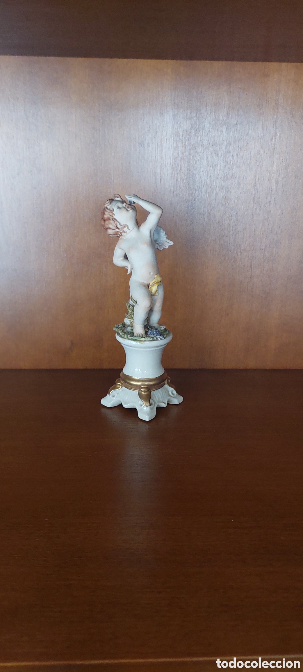 Antig&uuml;edades: Lote 4 &aacute;ngeles Capodimonte - Foto 5