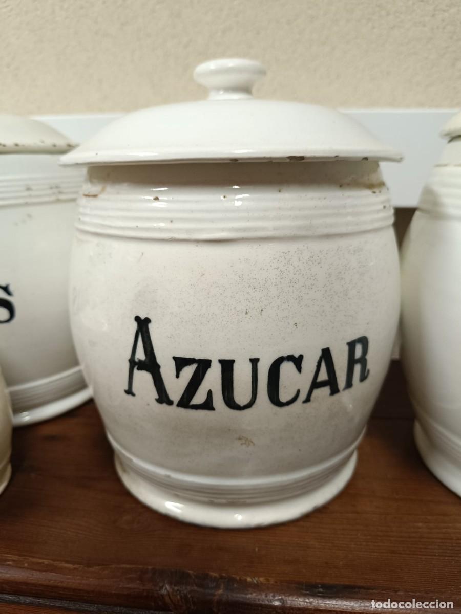 Antig&uuml;edades: Antiguo tarro para alimentos de Manises- - Foto 1