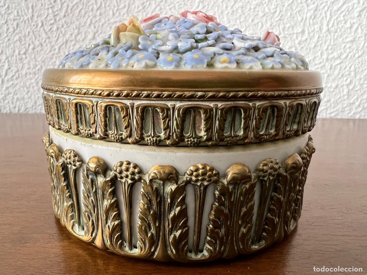 Antig&uuml;edades: Caja de porcelana Elfinware - Foto 2