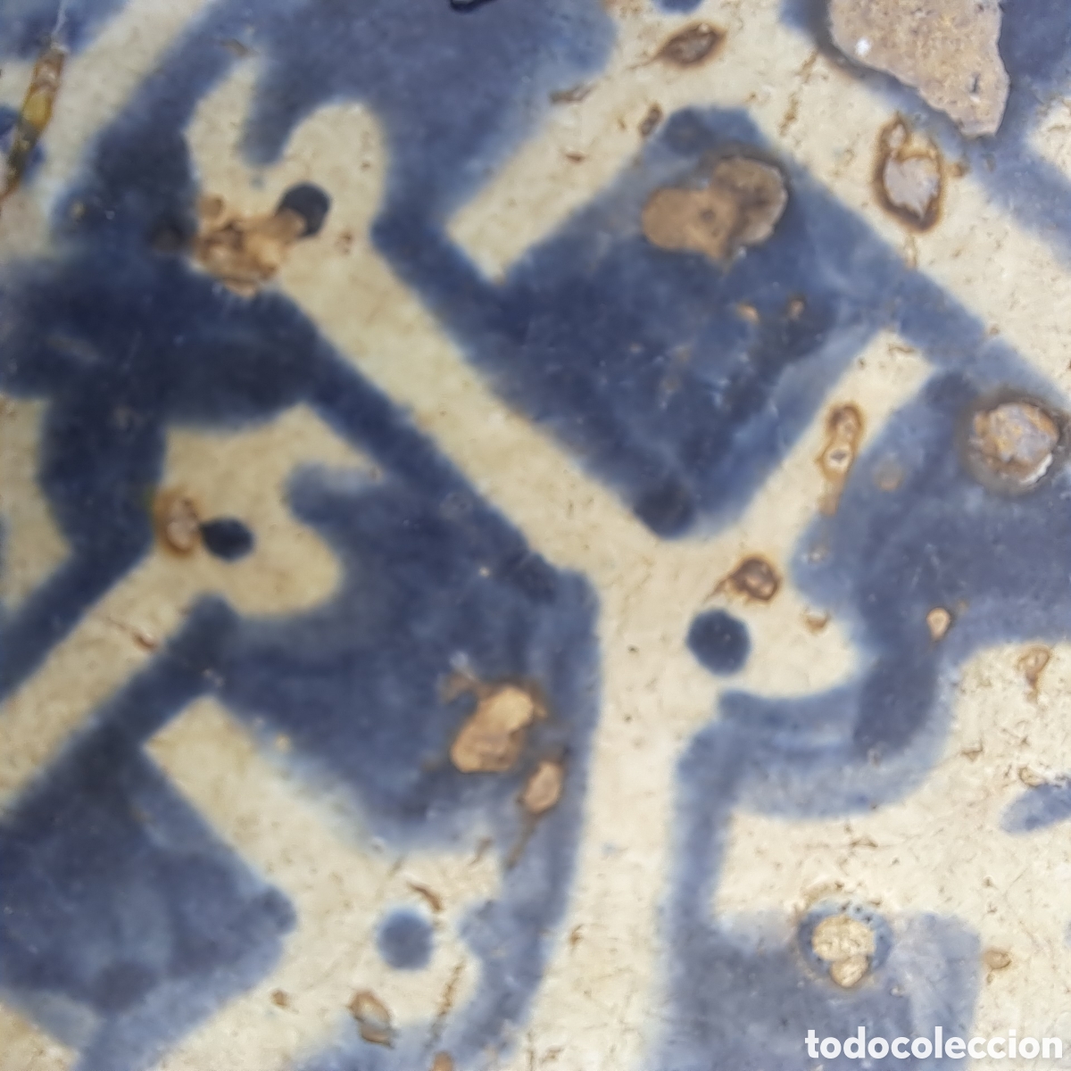 Antig&uuml;edades: Azulejo gotico. Fraccionado e incompleto. - Foto 5