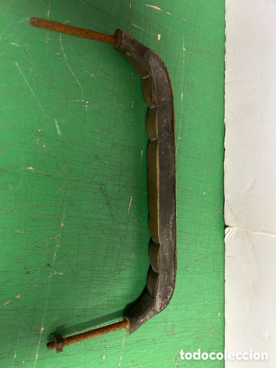 Antig&uuml;edades: TIRADOR ANTIGUO DE BRONCE - Foto 6