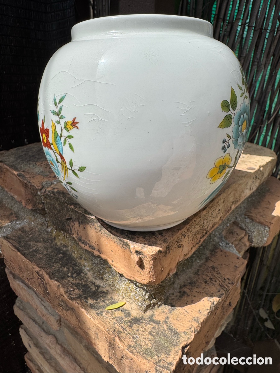Antig&uuml;edades: Jarron Sadler Porcelana - Foto 2