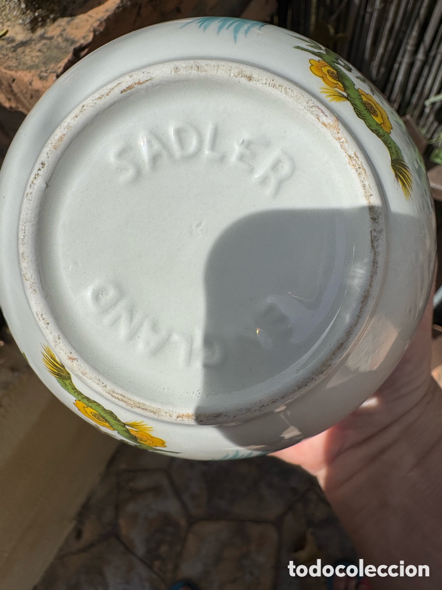 Antig&uuml;edades: Jarron Sadler Porcelana - Foto 3