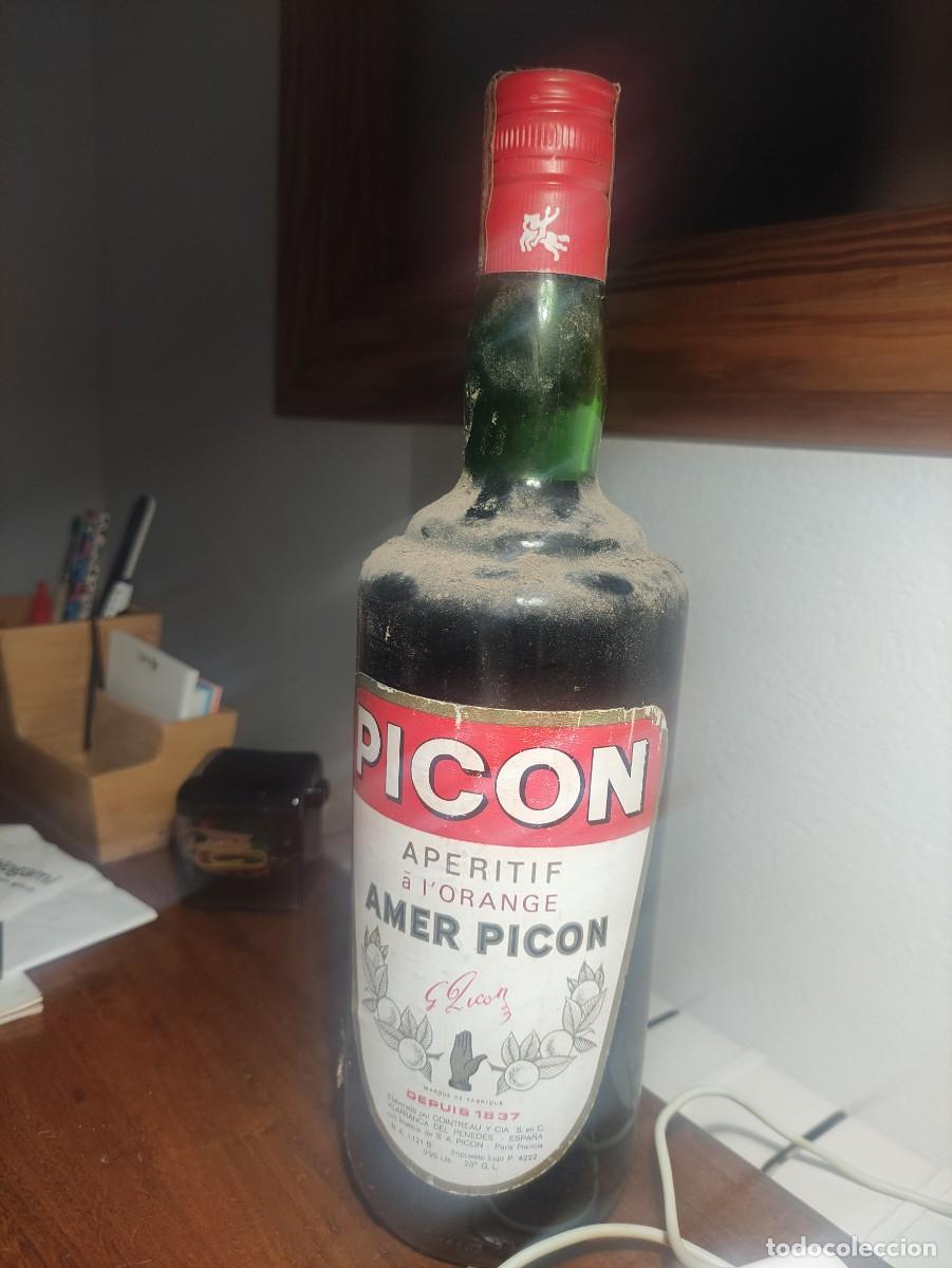 Antig&uuml;edades: Botella Picon aperitif - Foto 1