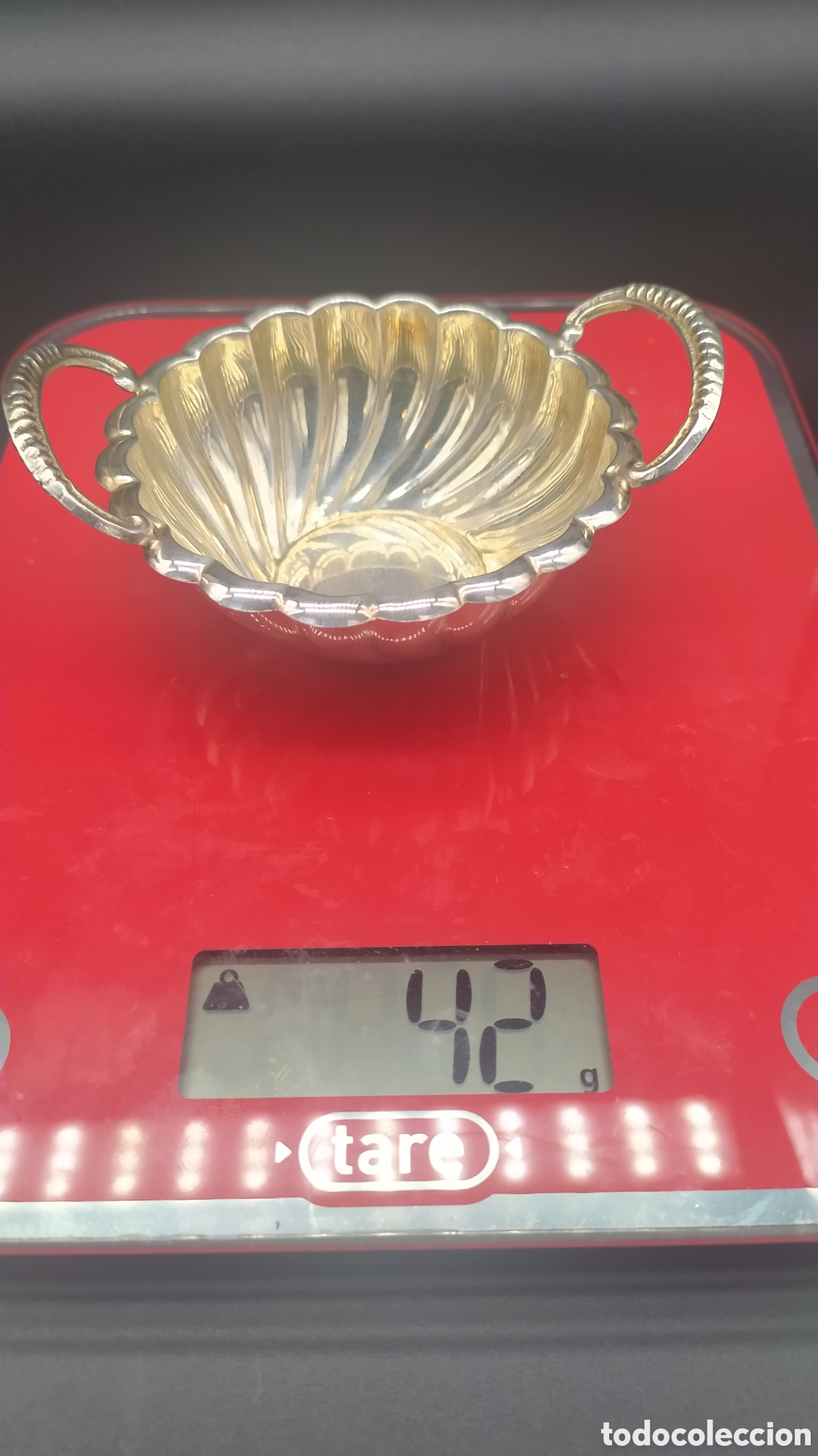 Antig&uuml;edades: Cesto catavinos plata Pasgorcy. - Foto 4