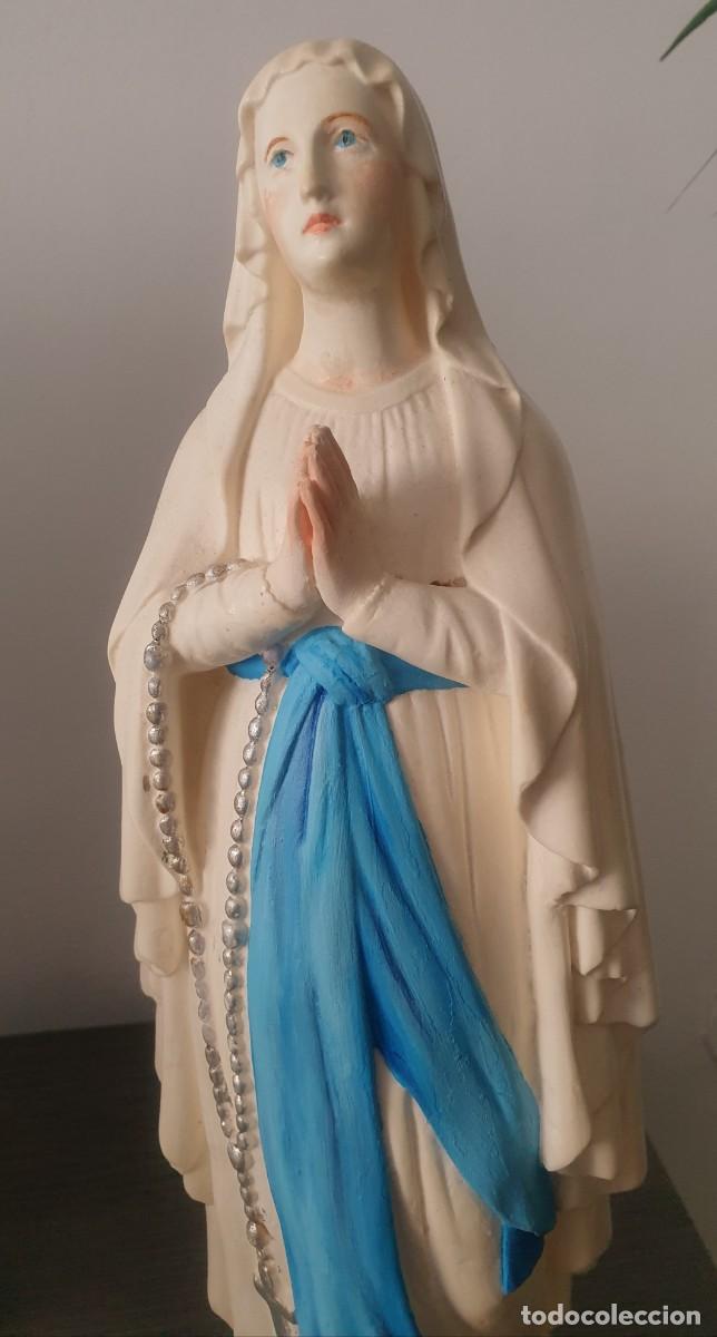 Antig&uuml;edades: Virgen Lourdes estuco - Foto 8