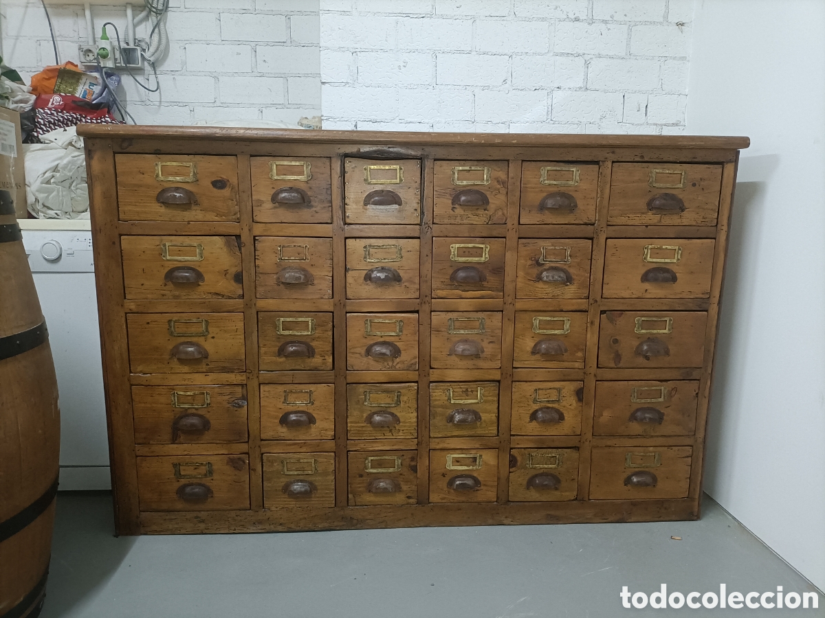 Antig&uuml;edades: Antiguo mueble industrial - Foto 3