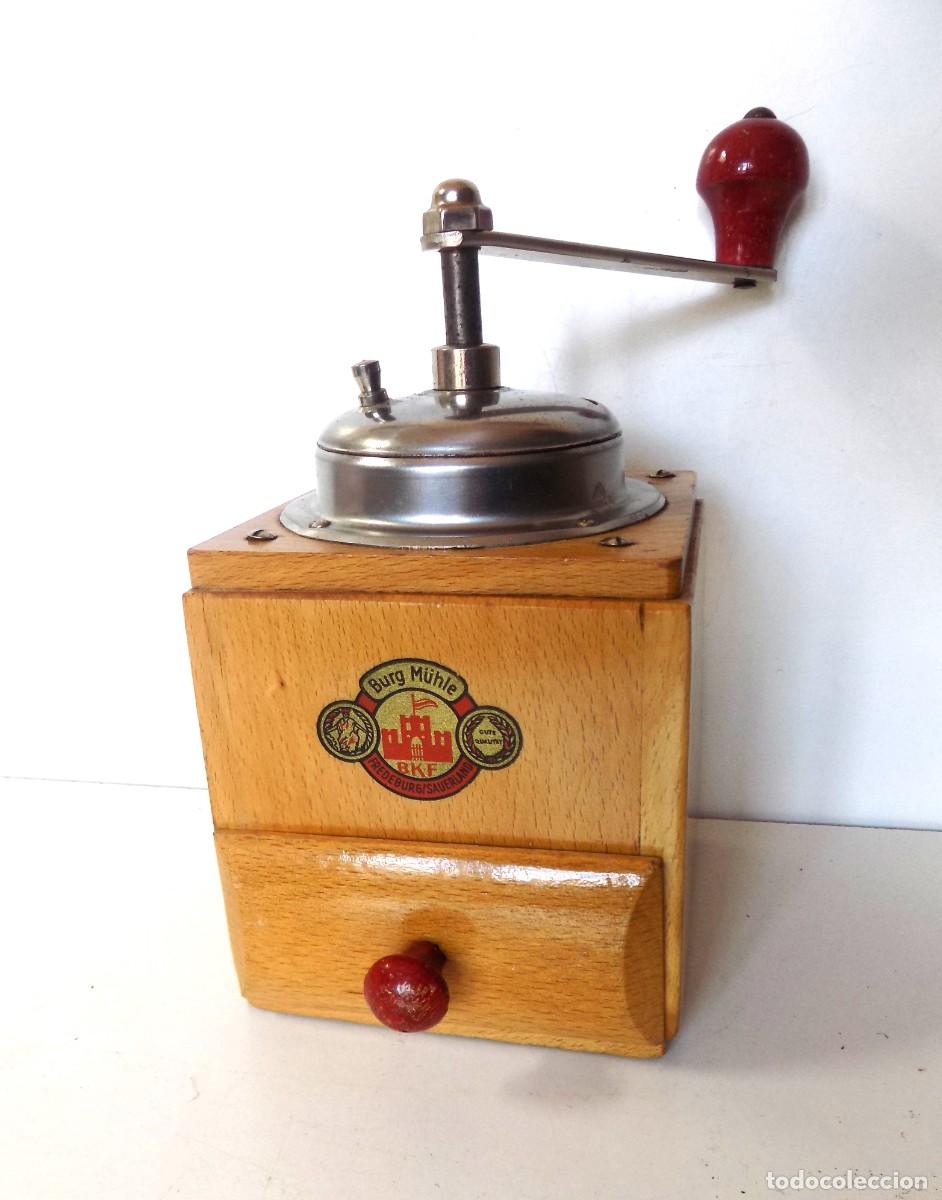Antig&uuml;edades: MOLINILLO DE CAF&Eacute; MARCA BURG M&Uuml;HLE. MODELO 232. ALEMANIA. CA. 1953/1965