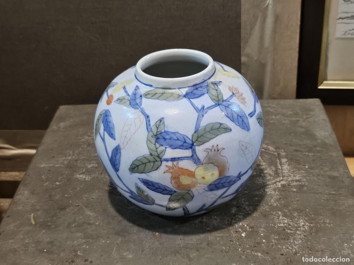 Antig&uuml;edades: jarron de ceramica oriental - Foto 1