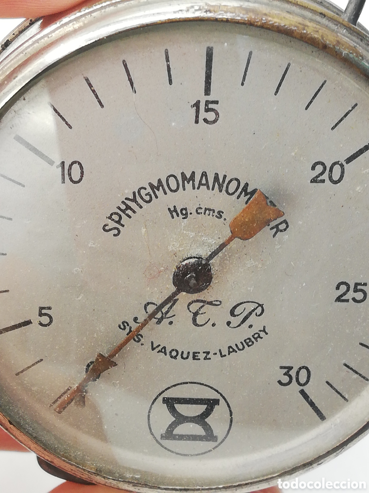 Antig&uuml;edades: Antiguo Man&oacute;metro de Bolsillo. - Foto 2