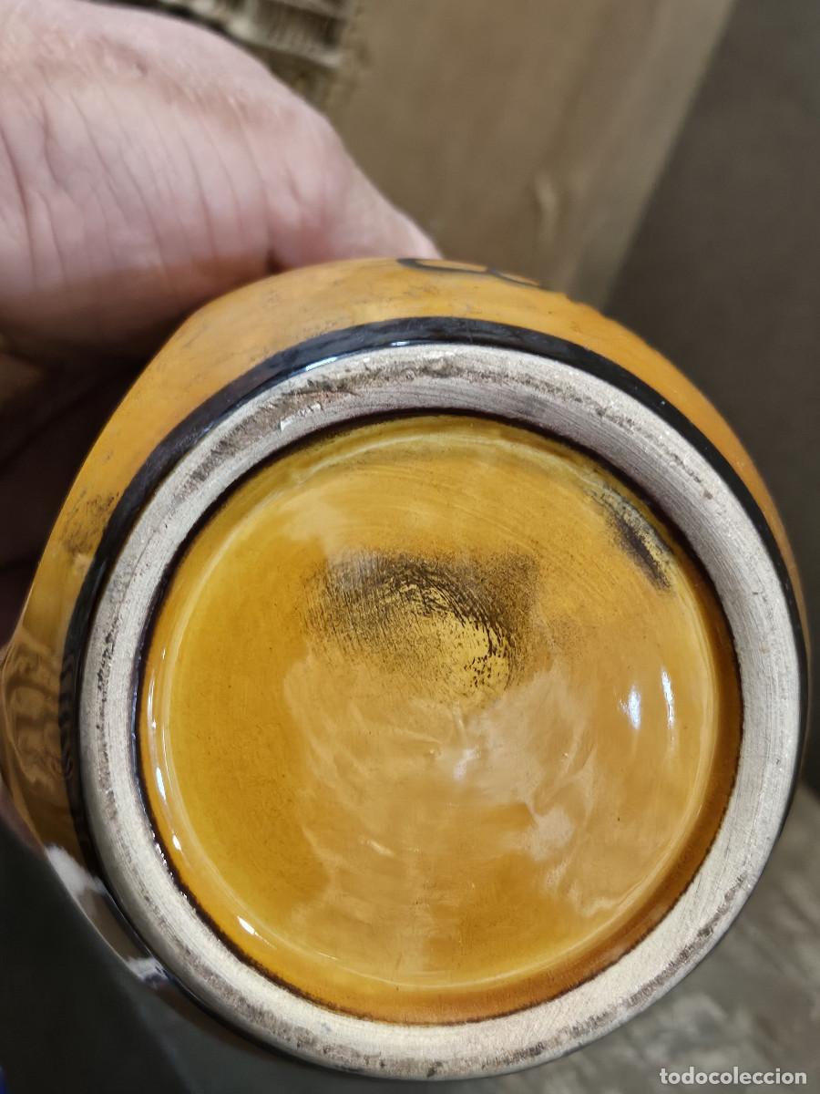 Antig&uuml;edades: jarra de ceramica en barro - Foto 3