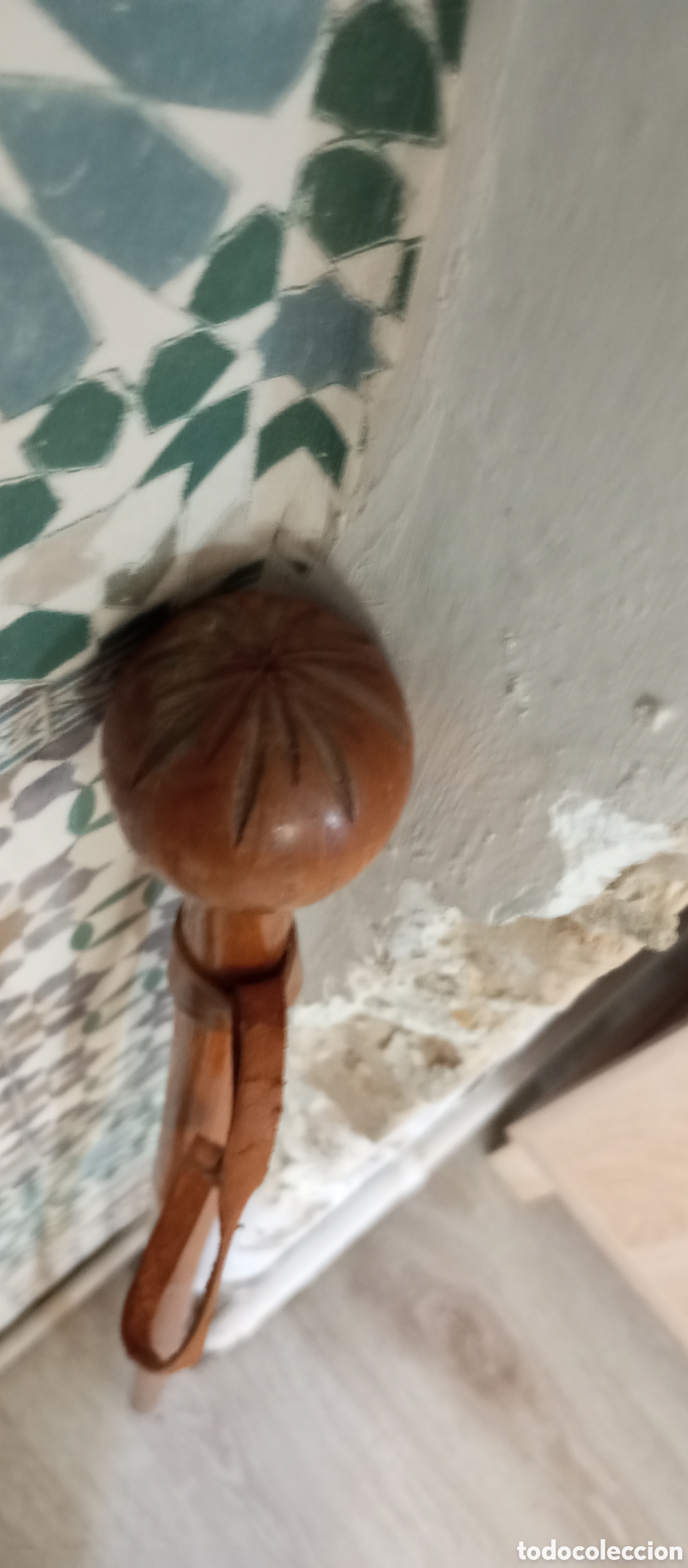 Antig&uuml;edades: Bast&oacute;n de monta&ntilde;a punta de metal - Foto 3