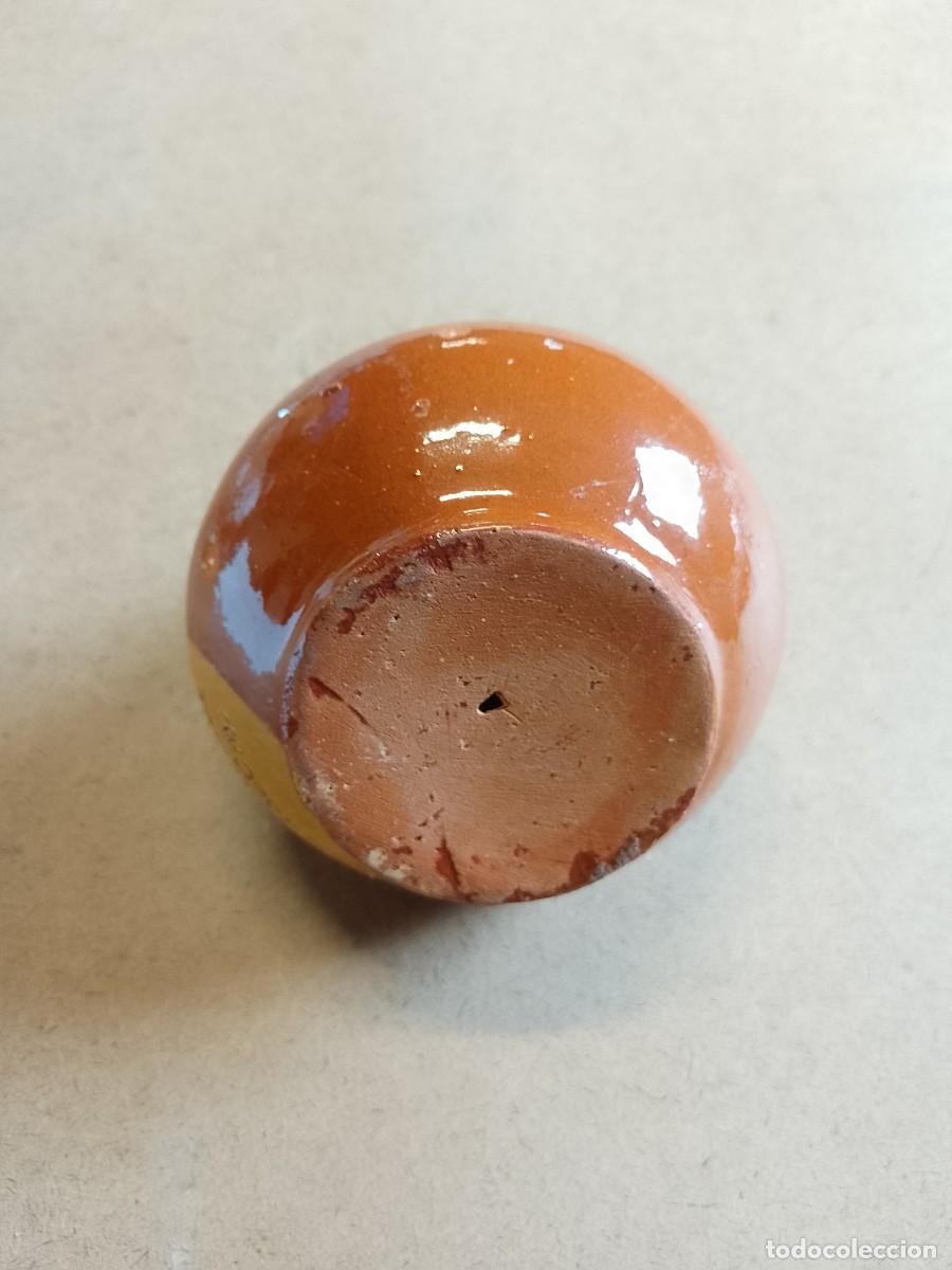 Antig&uuml;edades: Peque&ntilde;o botijo de 11cm - Foto 4