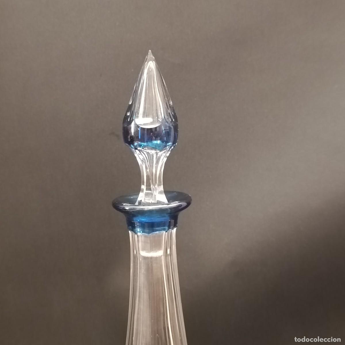 Antig&uuml;edades: BOTELLA EN CRISTAL TALLADO BICOLOR - Foto 11