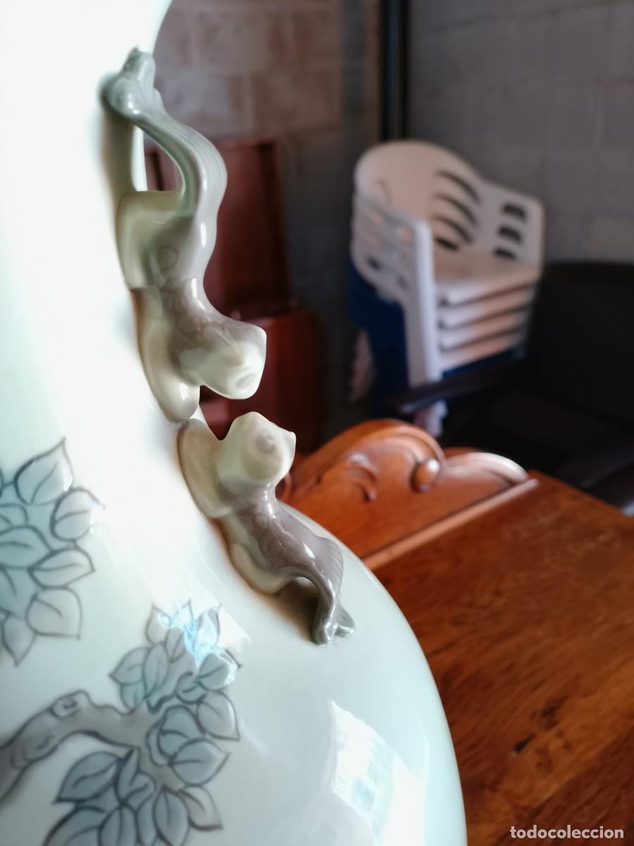 Antig&uuml;edades: Jarr&oacute;n porcelana Lladro - Foto 2
