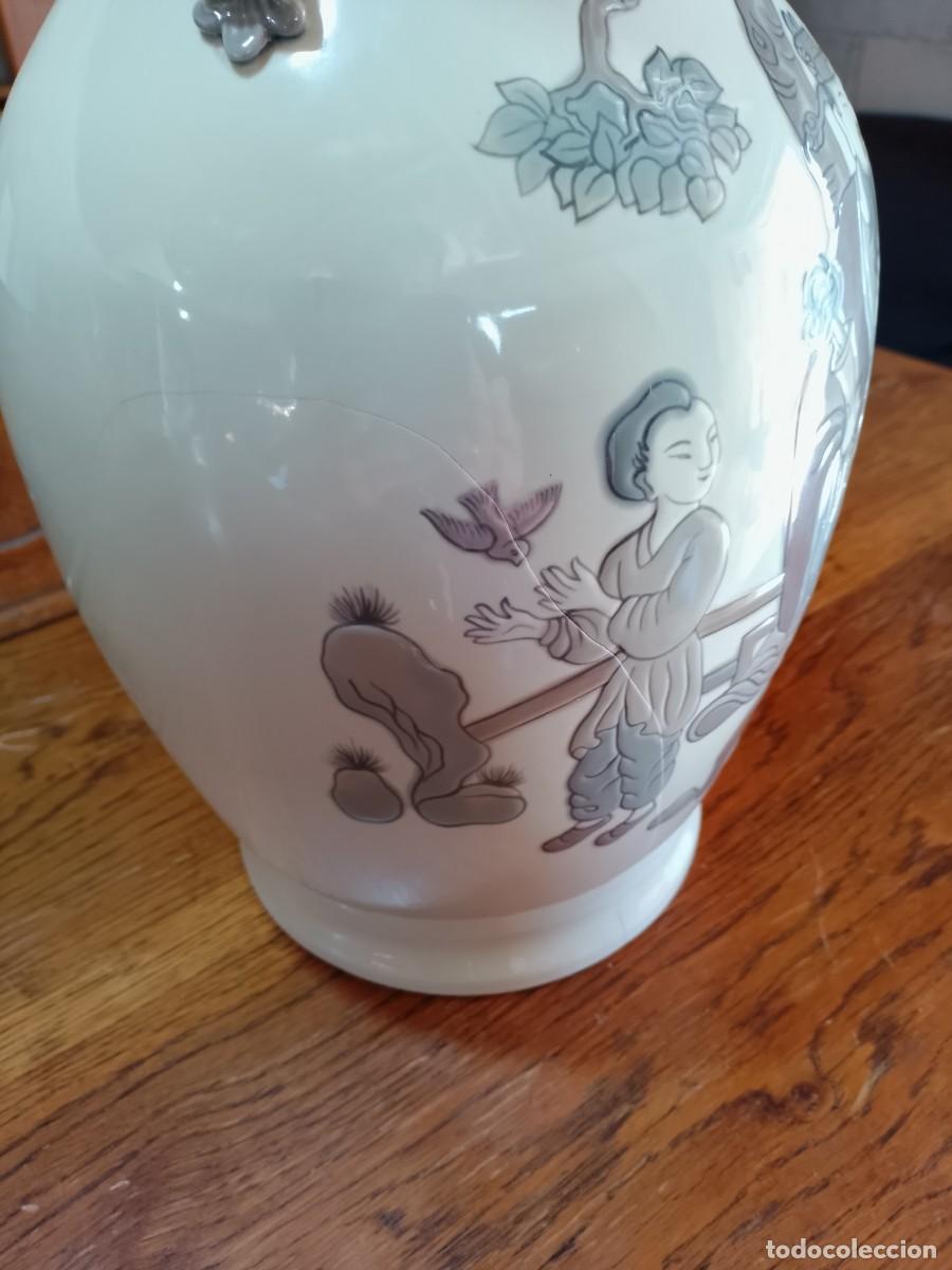 Antig&uuml;edades: Jarr&oacute;n porcelana Lladro - Foto 3