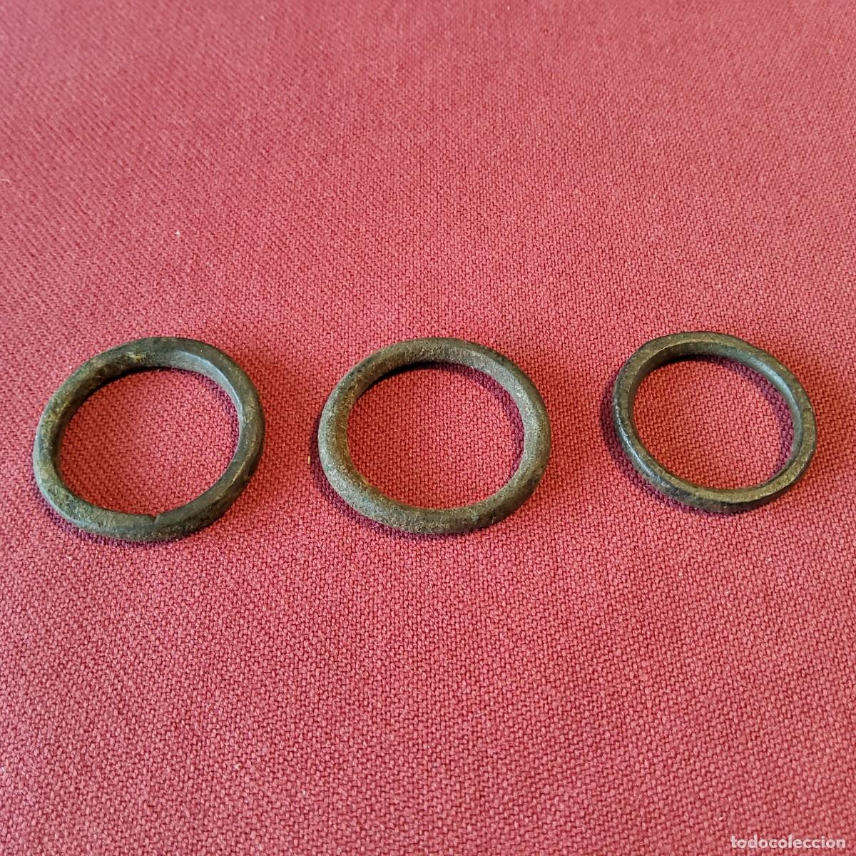 Antig&uuml;edades: TRES PREMONEDAS CELTIBERICAS DE BRONCE - Foto 3