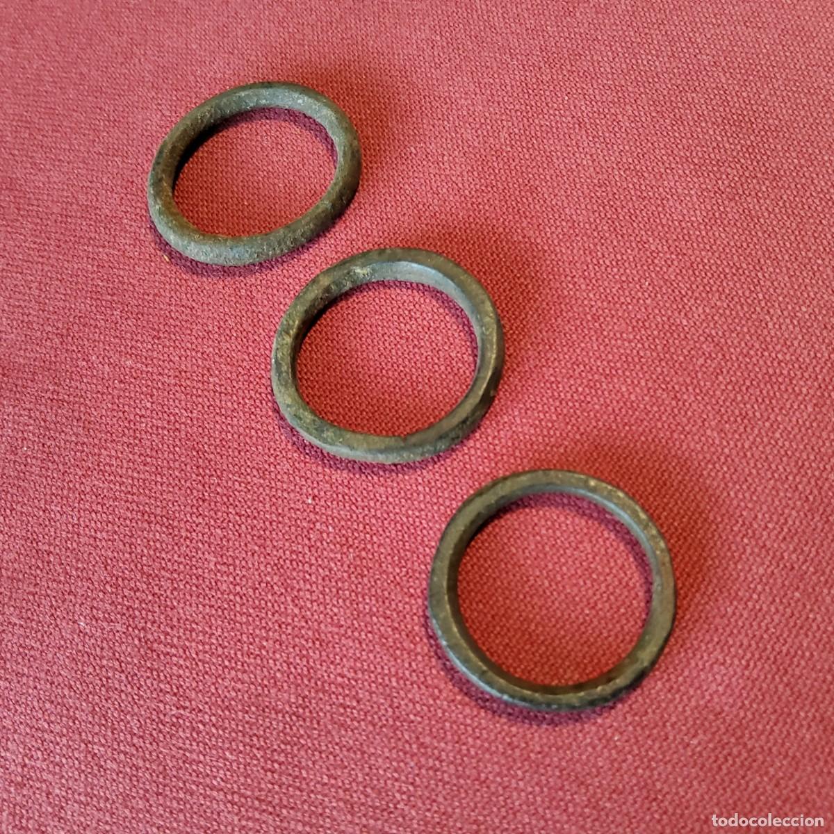 Antig&uuml;edades: TRES PREMONEDAS CELTIBERICAS DE BRONCE - Foto 4