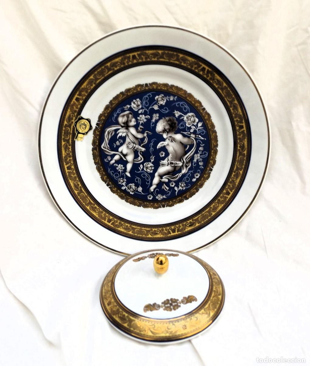 Antig&uuml;edades: sopera con plato de Limoges - Foto 3